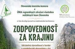 Medzinárodná konferencia - Zodpovednosť za krajinu
